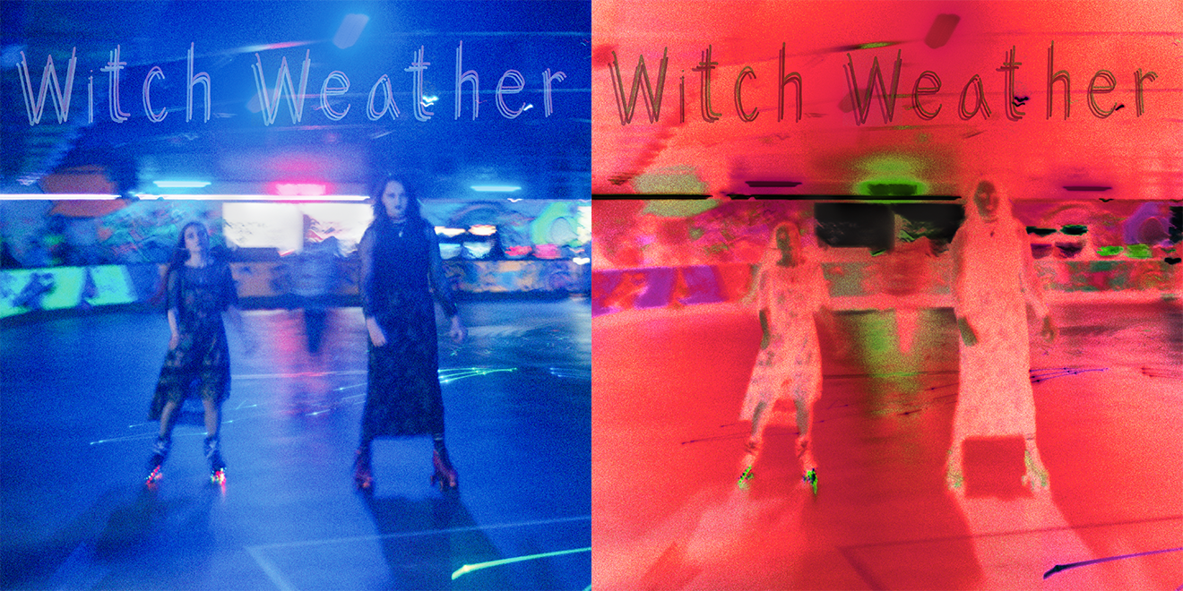 Cover art for the debut album by Witch Weather, titled "Witch Weather"