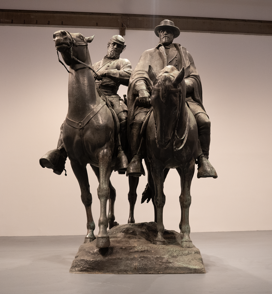 walter e lee and stonewall jackson 1948 by Laura Gardin Fraser 1 | Popular Culture Beat